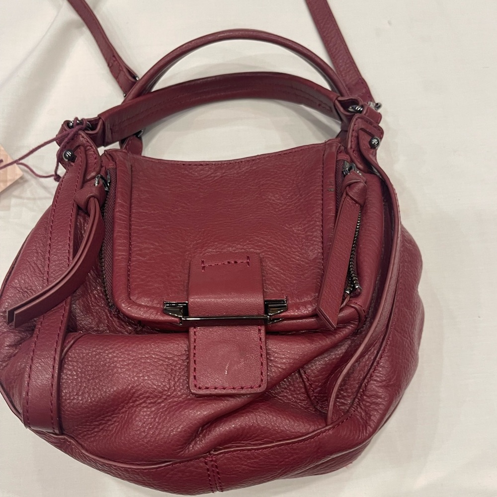 Kooba Crossbody With Inside Hook Handbag New! - Women | Color: Burgundy